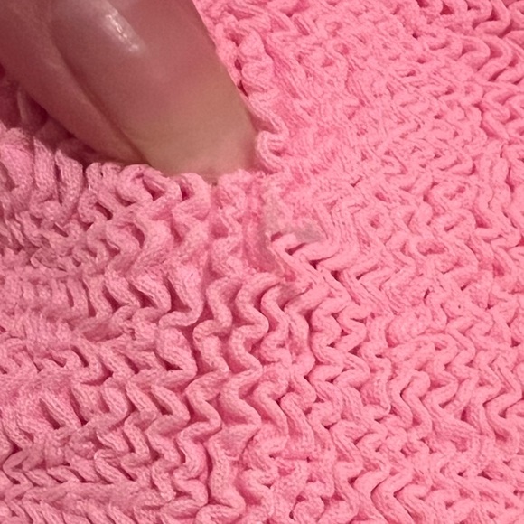 Hunts G neon pink swim suit one piece - Picture 7 of 8